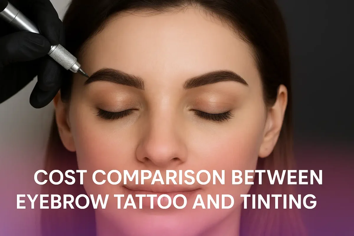 Cost Comparison Between Eyebrow Tattoo and Tinting