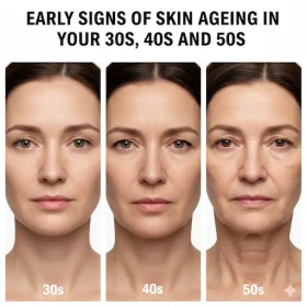 Early Signs of Skin Ageing in Your 30s, 40s and 50s