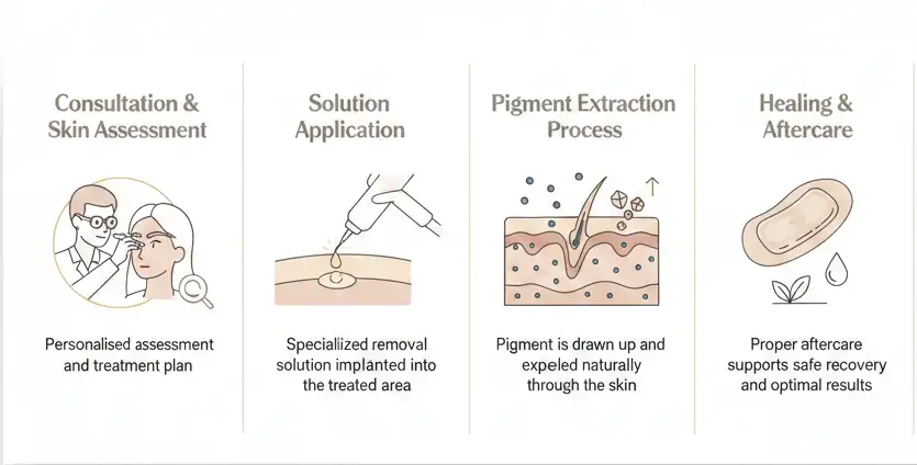 How Does Saline Tattoo Removal Work