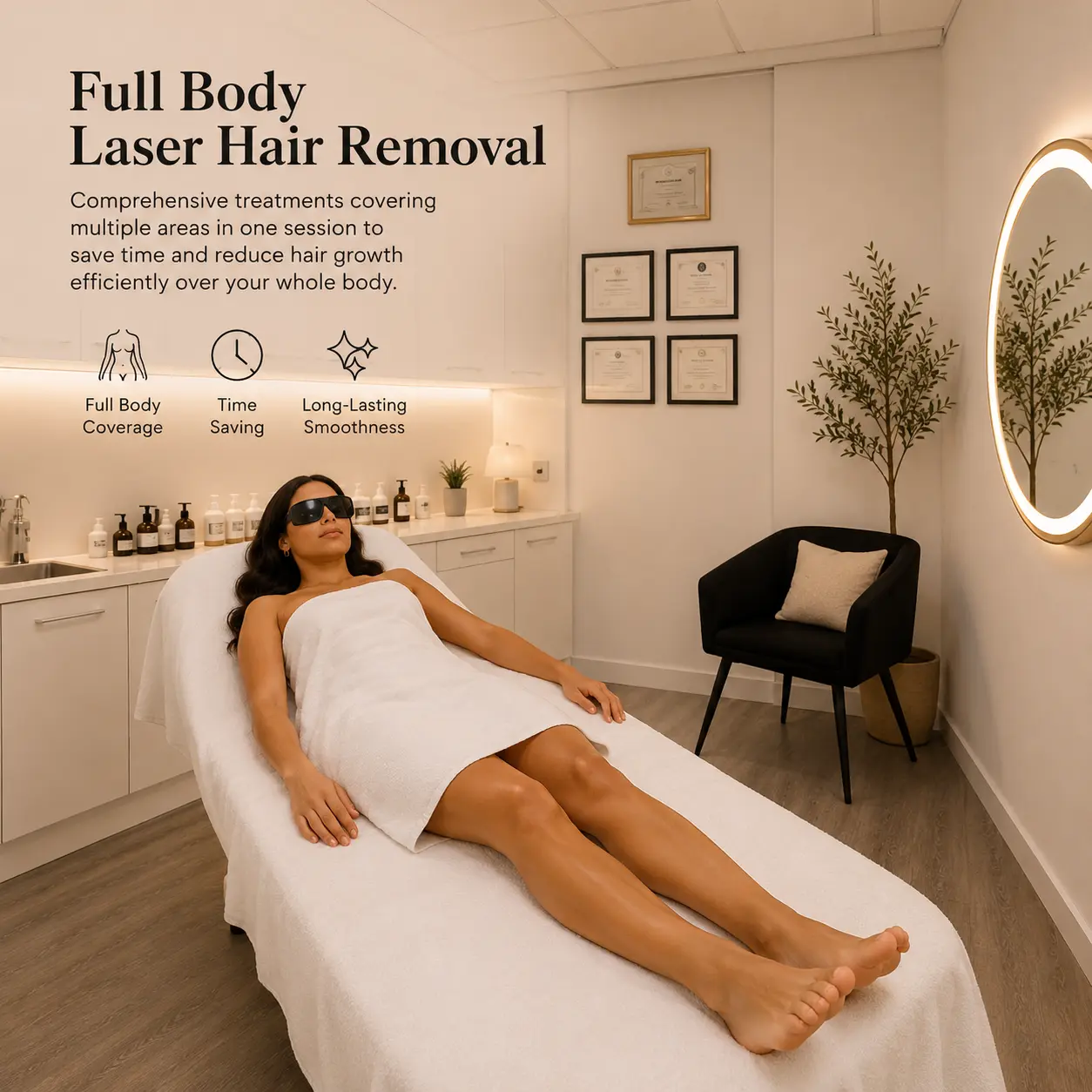 Full Body Laser Hair Removal
