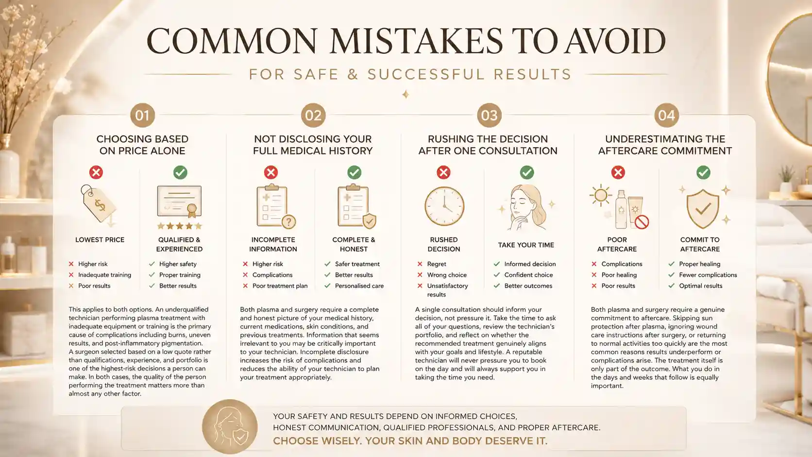Mistakes to Avoid